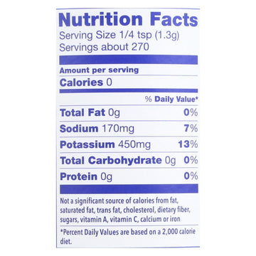 Losalt Reduced Sodium Salt - Case Of 6 - 12.35 Oz. - Maras Green