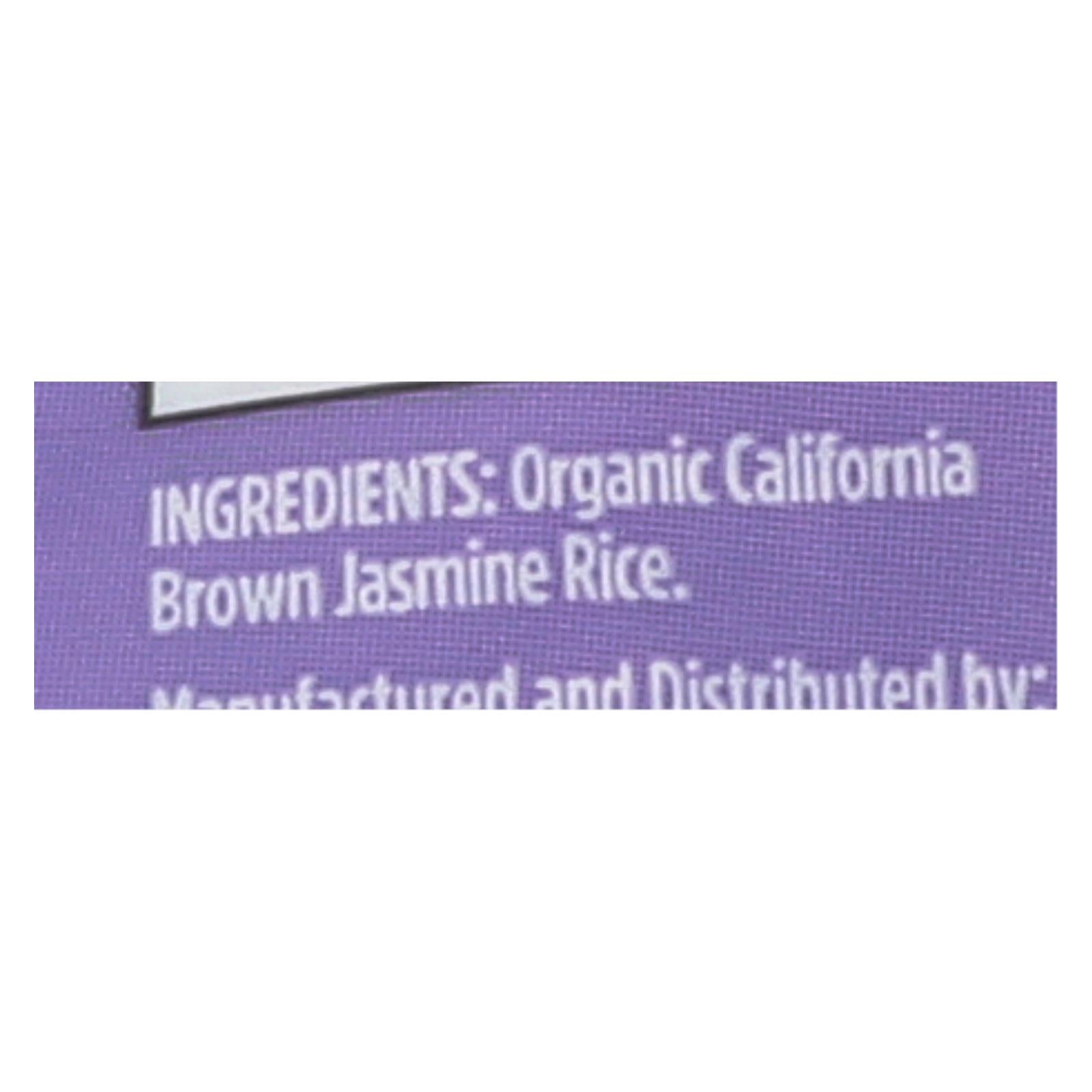 Lundberg Family Farms Brown Jasmine Rice - Case Of 6 - 2 Lb. - Maras Green