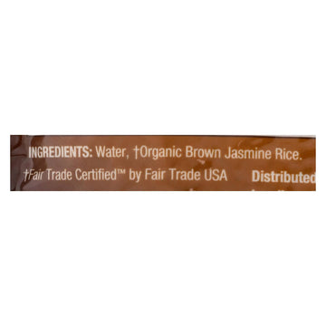 Lundberg Family Farms Organic Thai Rice - Brown Jasmine - Case Of 6 - 8 Oz - Maras Green