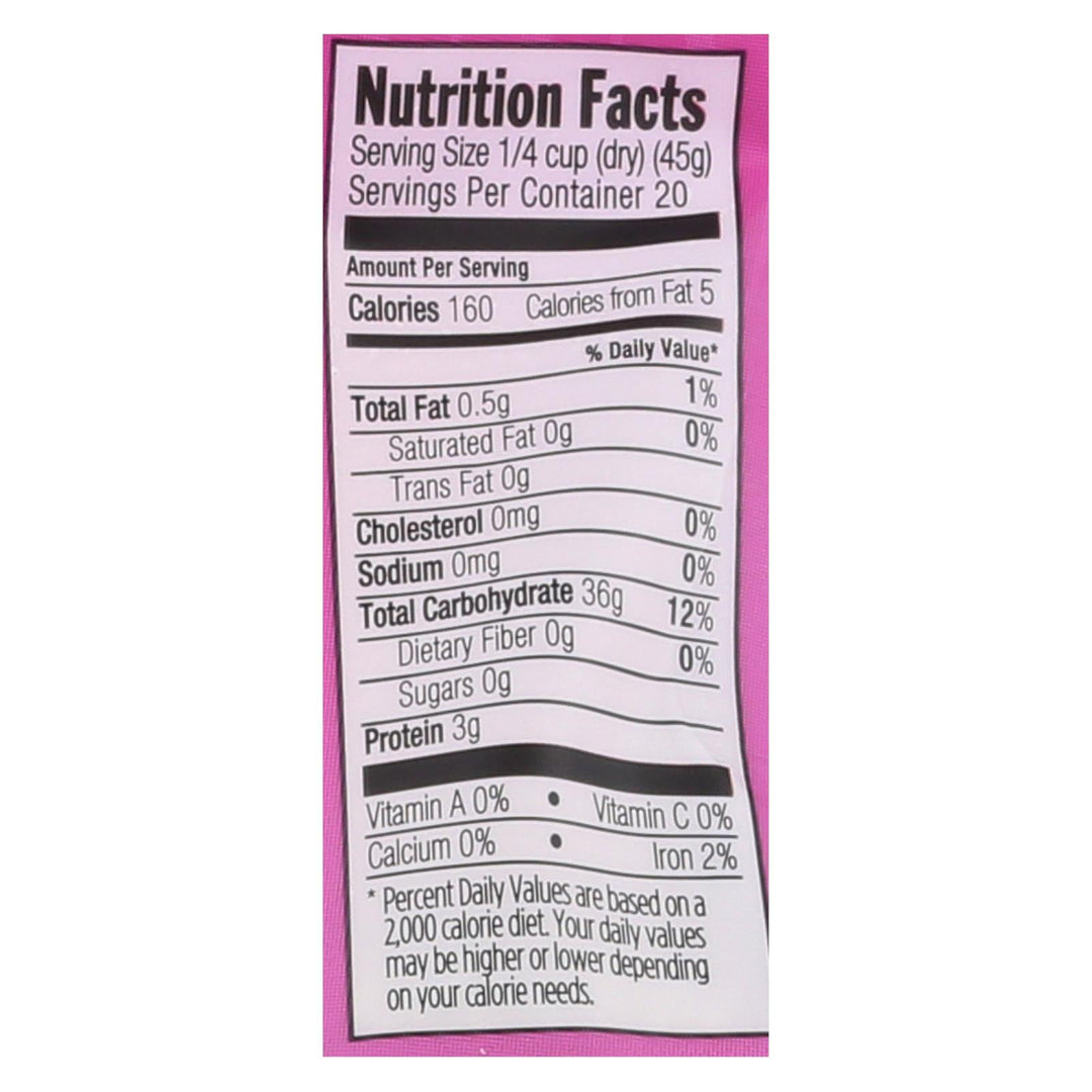 Lundberg Family Farms White Jasmine Rice - Case Of 6 - 2 Lb. - Maras Green