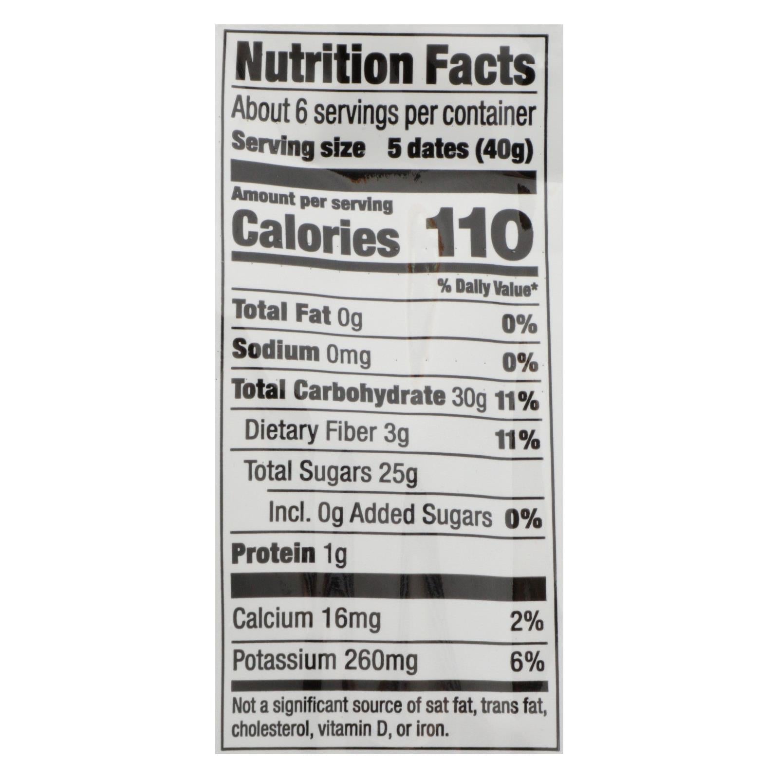 Made In Nature - Dates Neglet Noor - Case Of 6 - 8 Oz - Maras Green