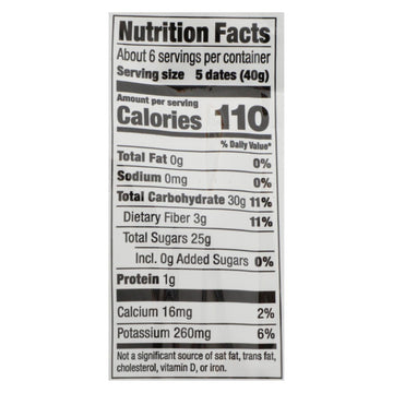 Made In Nature - Dates Neglet Noor - Case Of 6 - 8 Oz - Maras Green