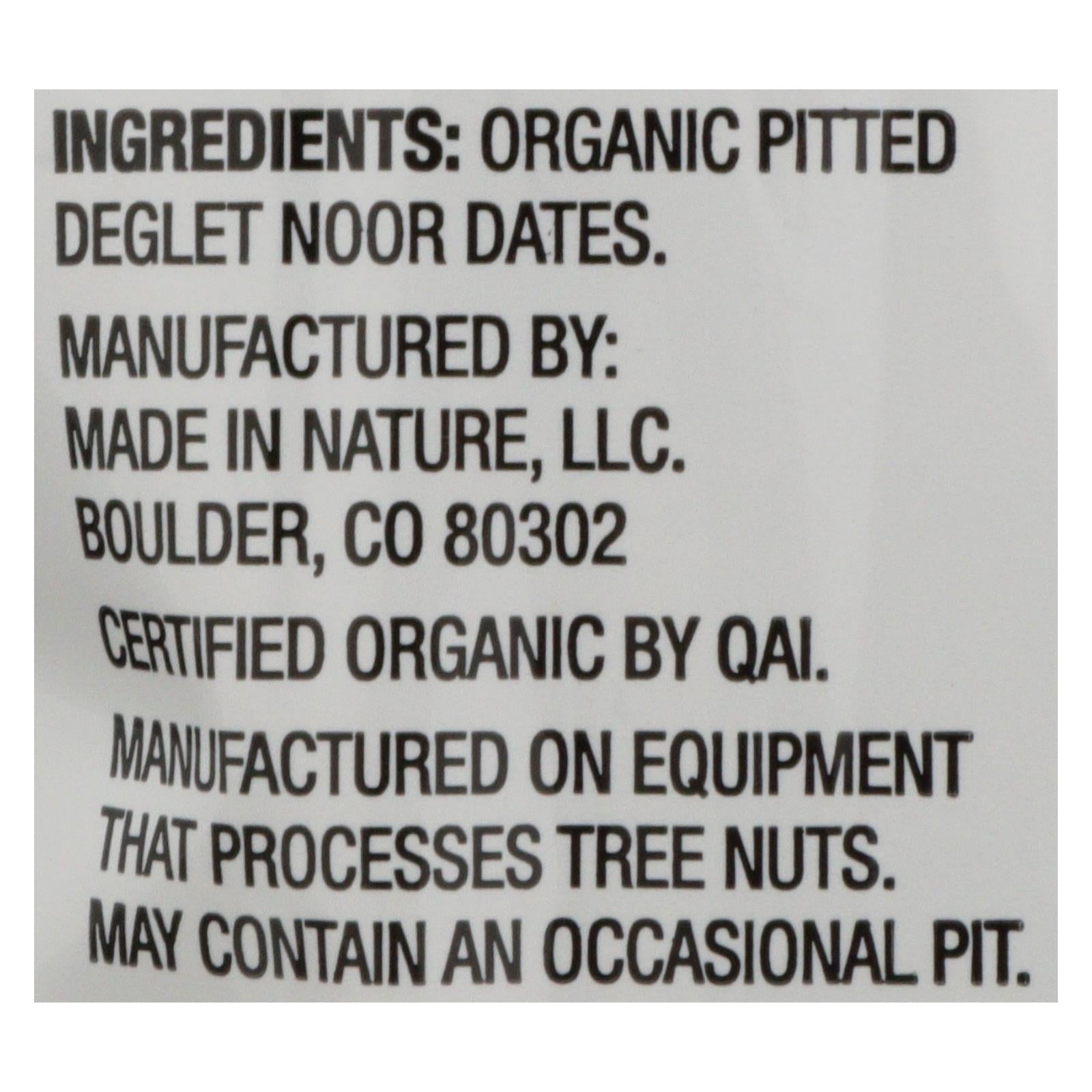 Made In Nature - Dates Neglet Noor - Case Of 6 - 8 Oz - Maras Green