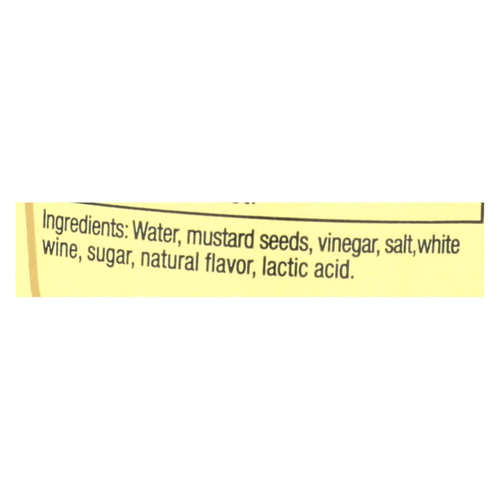 Maille Old Style Whole Grain Dijon Mustard - Case Of 6 - 7.3 Oz. - Maras Green
