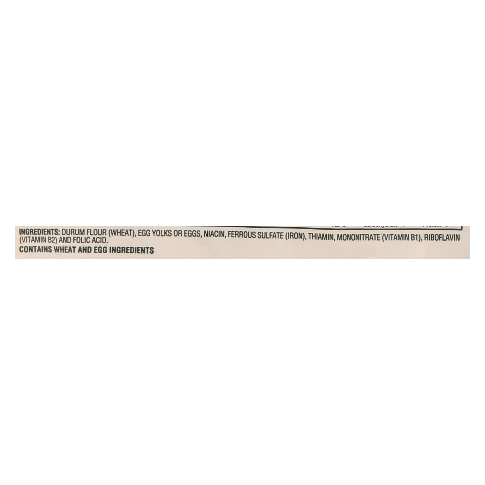 Manischewitz - Egg Noodles Broad - Case Of 12 - 12 Oz. - Maras Green