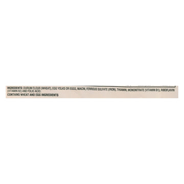 Manischewitz - Egg Noodles Broad - Case Of 12 - 12 Oz. - Maras Green