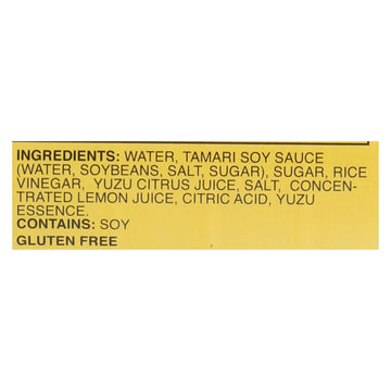 Marukan Yuzu Ponzu Premium Soy Dressing With Yuzu Citrus - Case Of 6 - 12 Fz - Maras Green