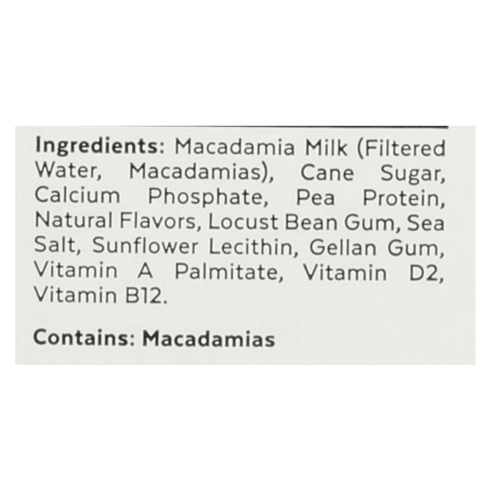 Milkadamia Milk - Original - Case Of 6 - 32 Fl Oz. - Maras Green