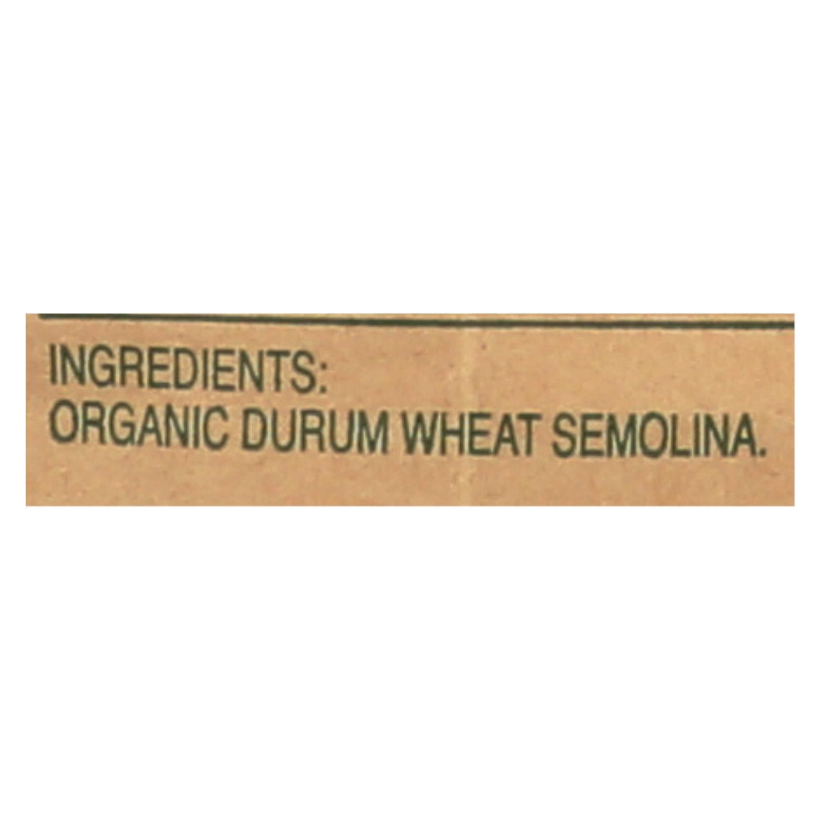 Montebello Organic Pasta - Conchiglia - Case Of 12 - 1 Lb. - Maras Green