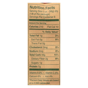 Montebello Organic Pasta - Conchiglia - Case Of 12 - 1 Lb. - Maras Green