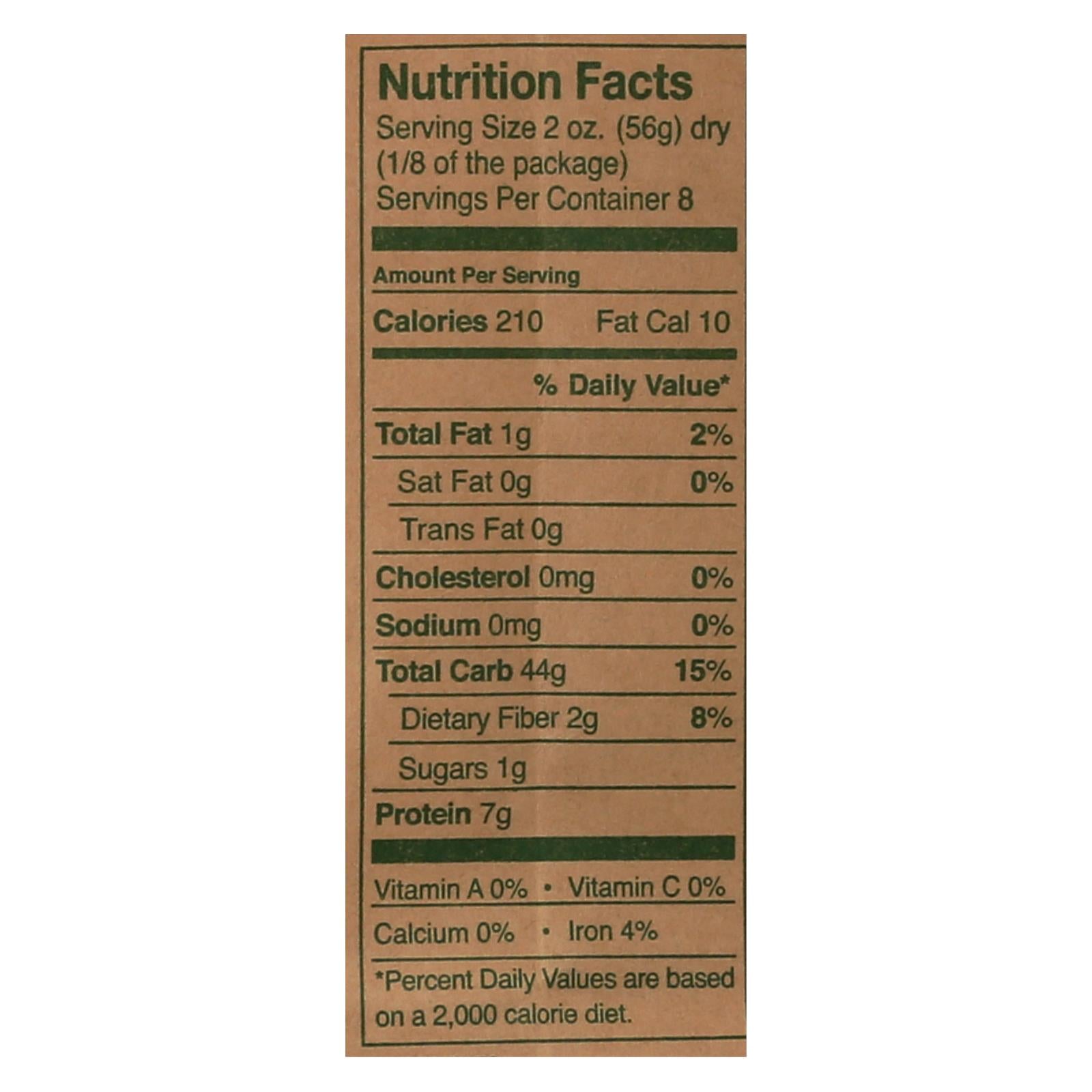 Montebello Organic Pasta - Stroz.zapreti - Case Of 12 - 1 Lb. - Maras Green