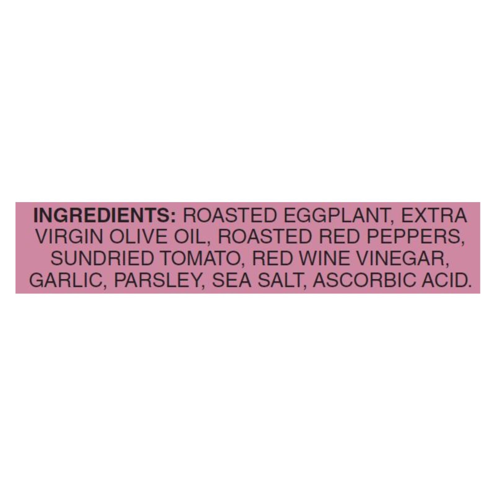 Mt Vikos Roasted Eggplant Spread - Case Of 6 - 7.3 Oz - Maras Green