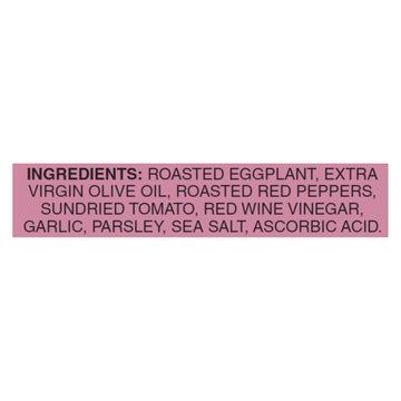 Mt Vikos Roasted Eggplant Spread - Case Of 6 - 7.3 Oz - Maras Green