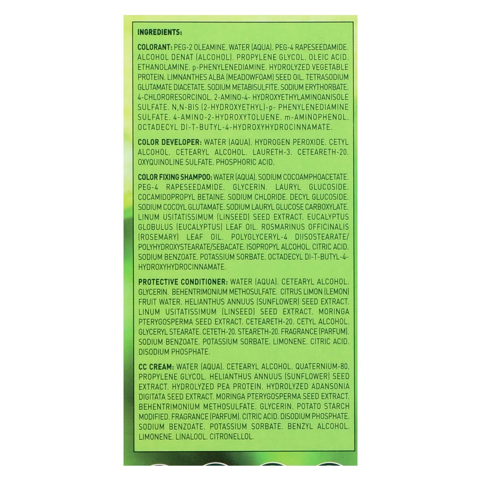 Naturtint Hair Color - Permanent - 2n - Brown Black - 5.28 Oz - Maras Green