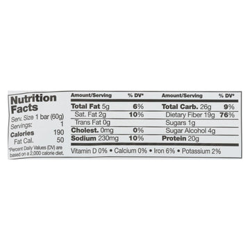 No Cow Bar Protein Bar - Case Of 12 - 2.12 Oz - Maras Green