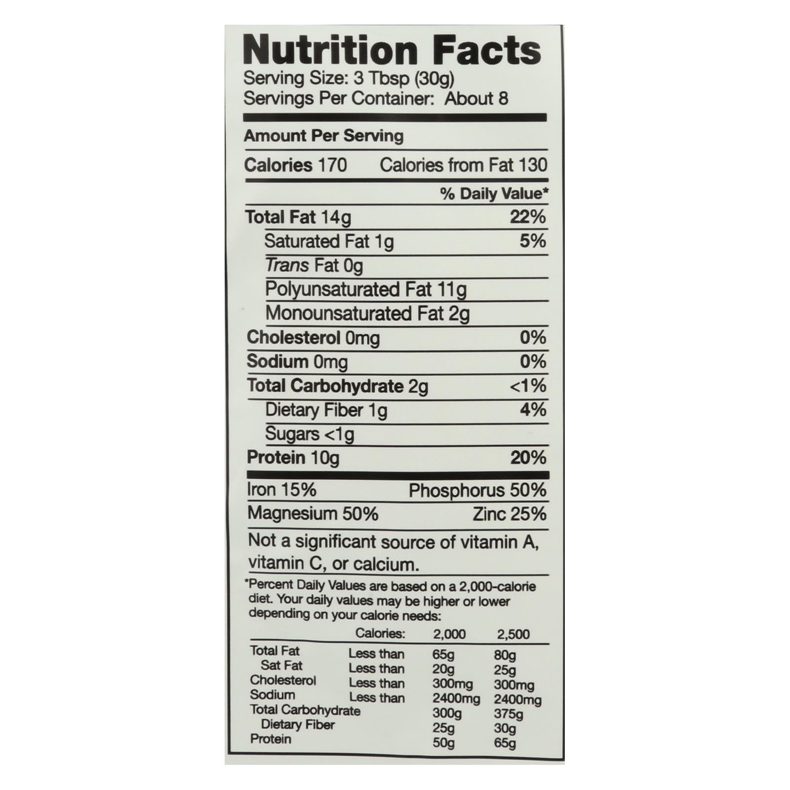 Nutiva Certified Organic Hempseed - Shelled - 8 Oz - Case Of 6 - Maras Green