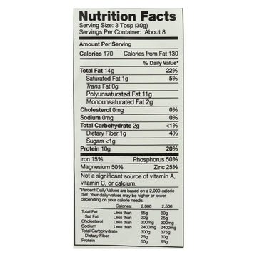 Nutiva Certified Organic Hempseed - Shelled - 8 Oz - Case Of 6 - Maras Green