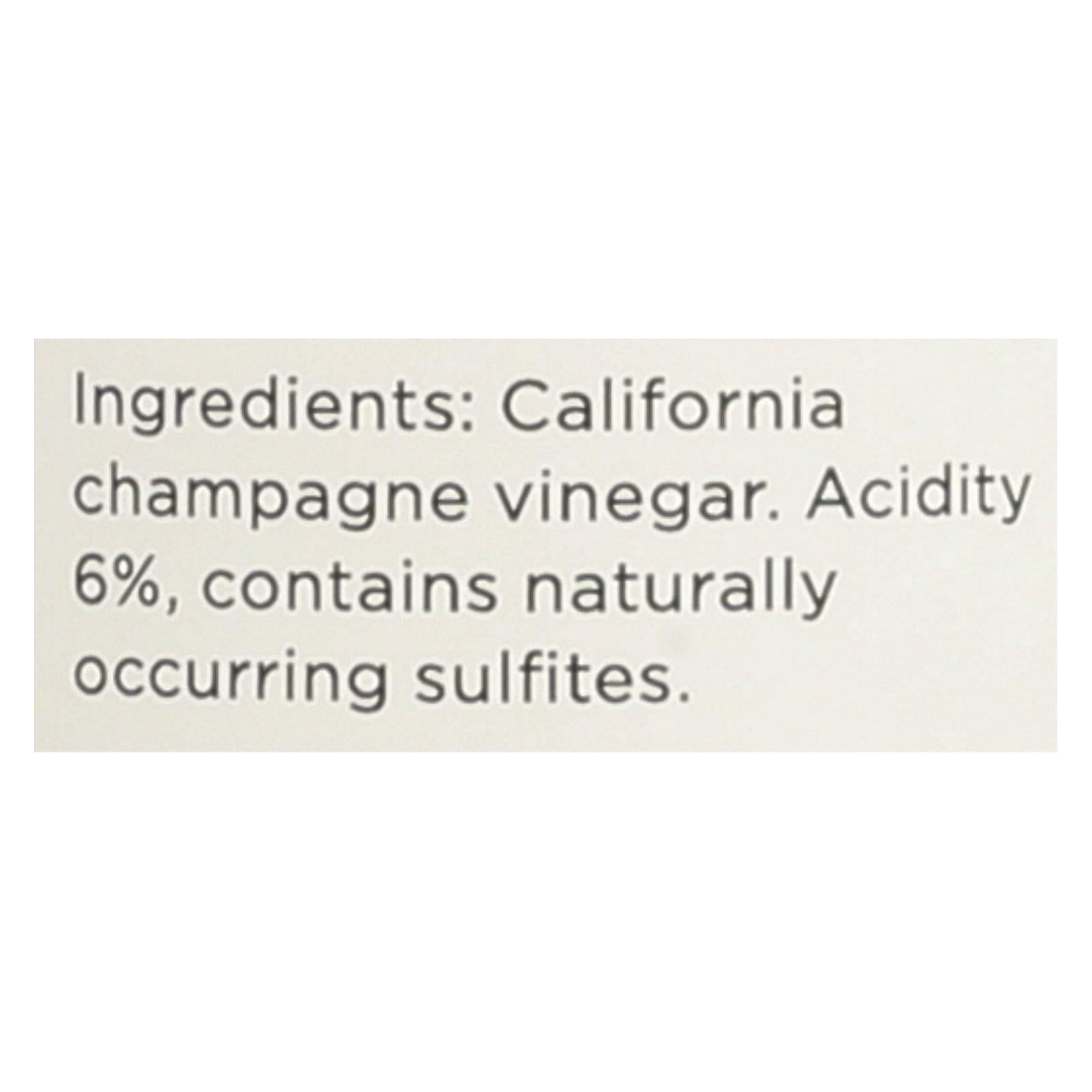 O Olive Oil - Vinegar Champagne - Case Of 6 - 10.1 Fz - Maras Green