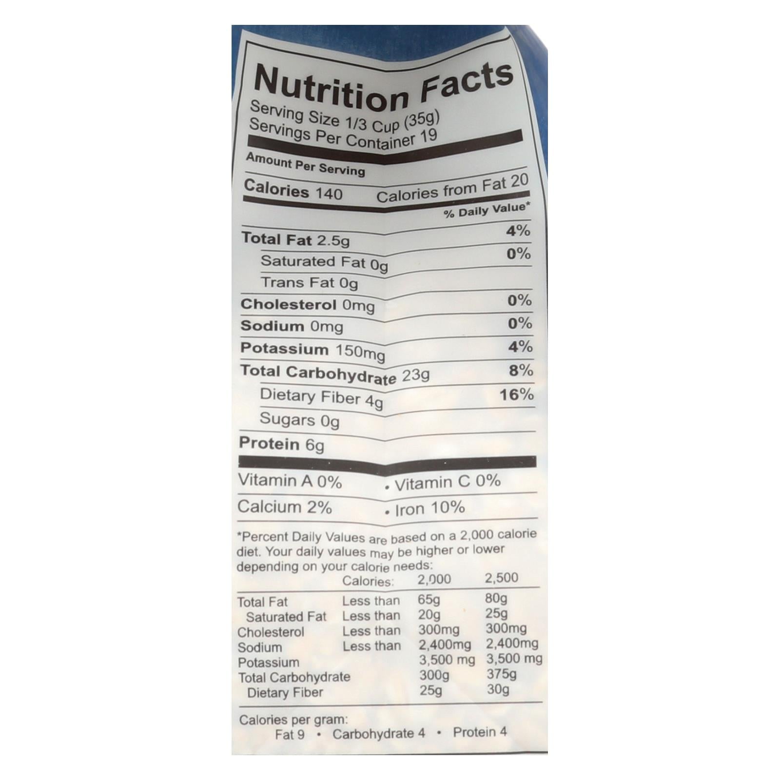 One Degree Organic Foods Organic Rolled Oats - Sprouted - Case Of 4 - 24 Oz - Maras Green