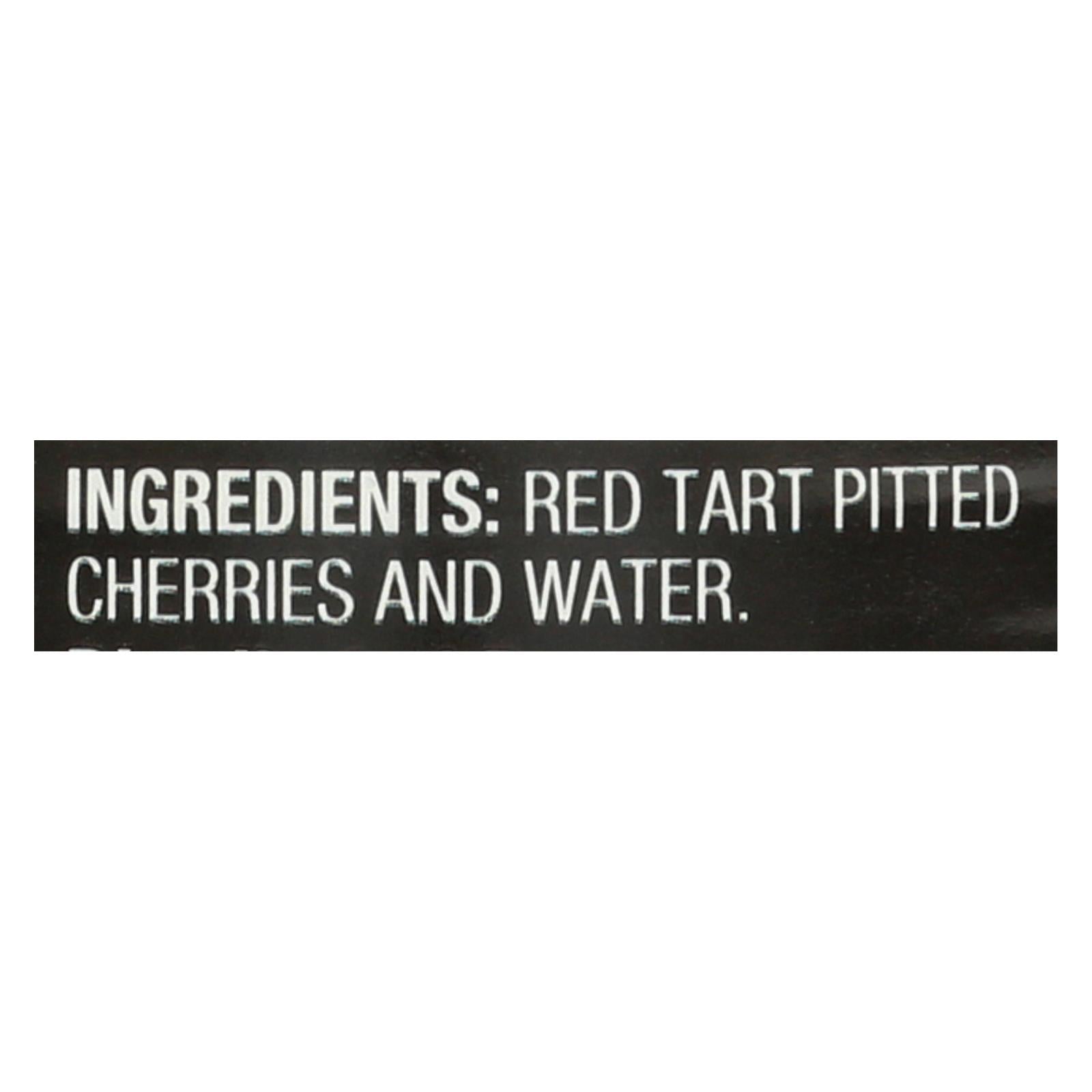 Oregon Fruit Red Tart Cherries In Water - Case Of 8 - 14.5 Oz. - Maras Green