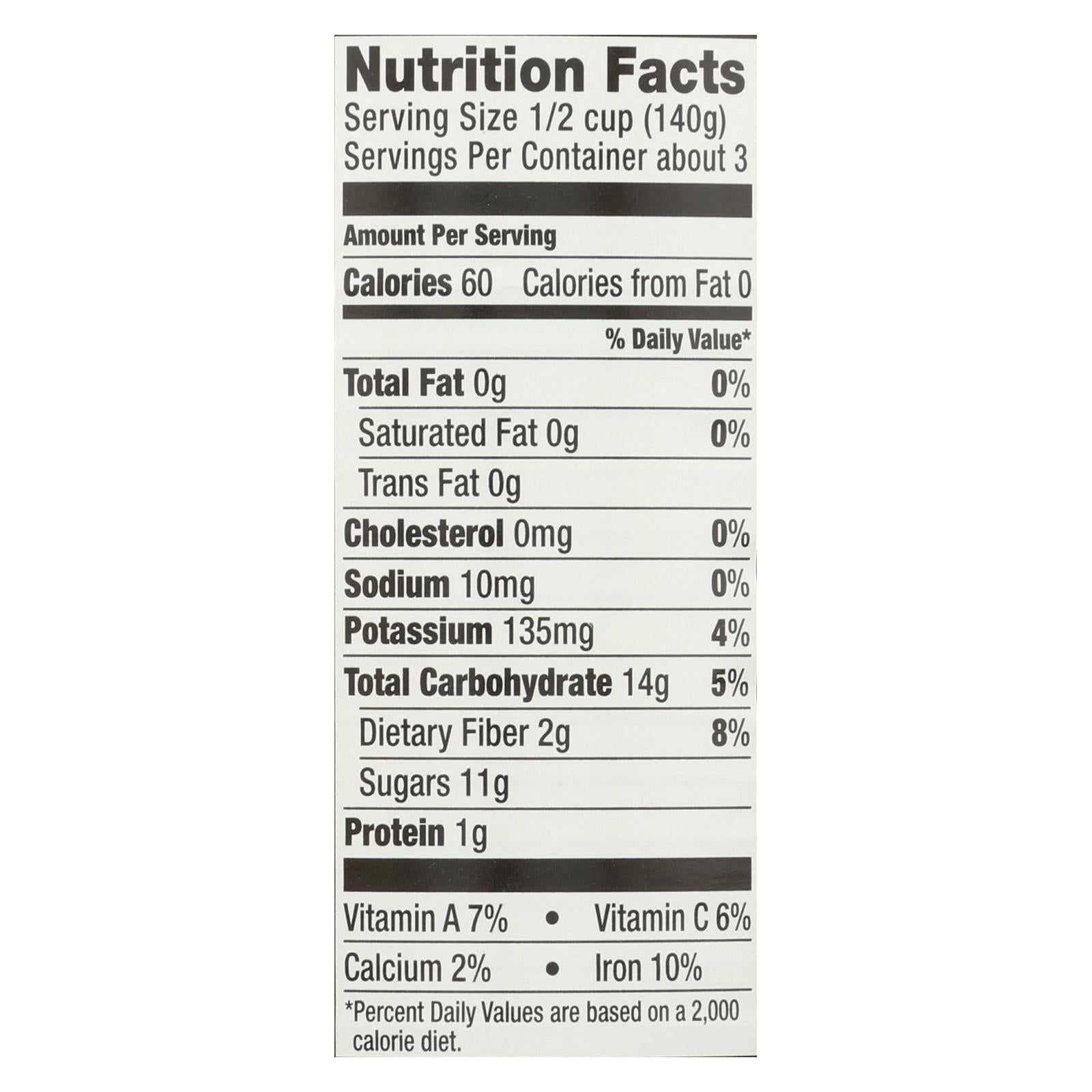 Oregon Fruit Red Tart Cherries In Water - Case Of 8 - 14.5 Oz. - Maras Green