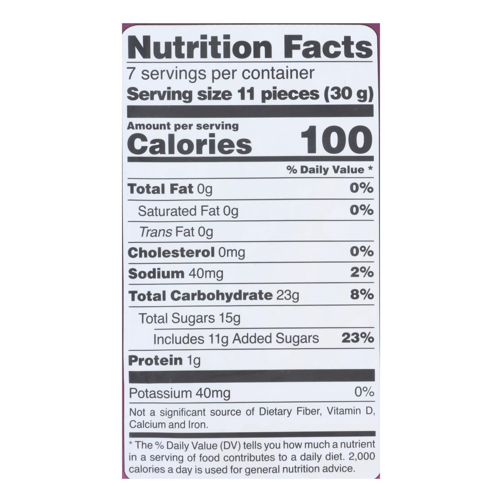 Panda Licorice - Licorice Raspberry Chews - Case Of 8 - 7 Oz - Maras Green