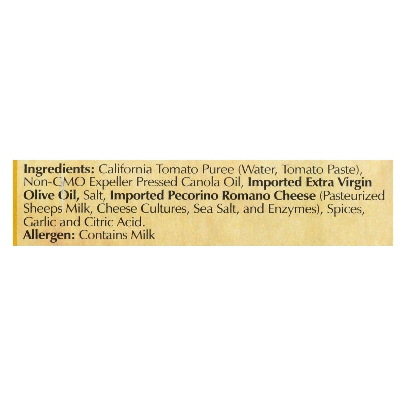 Pastorelli Pizza Sauce - Case Of 12 - 8 Oz - Maras Green