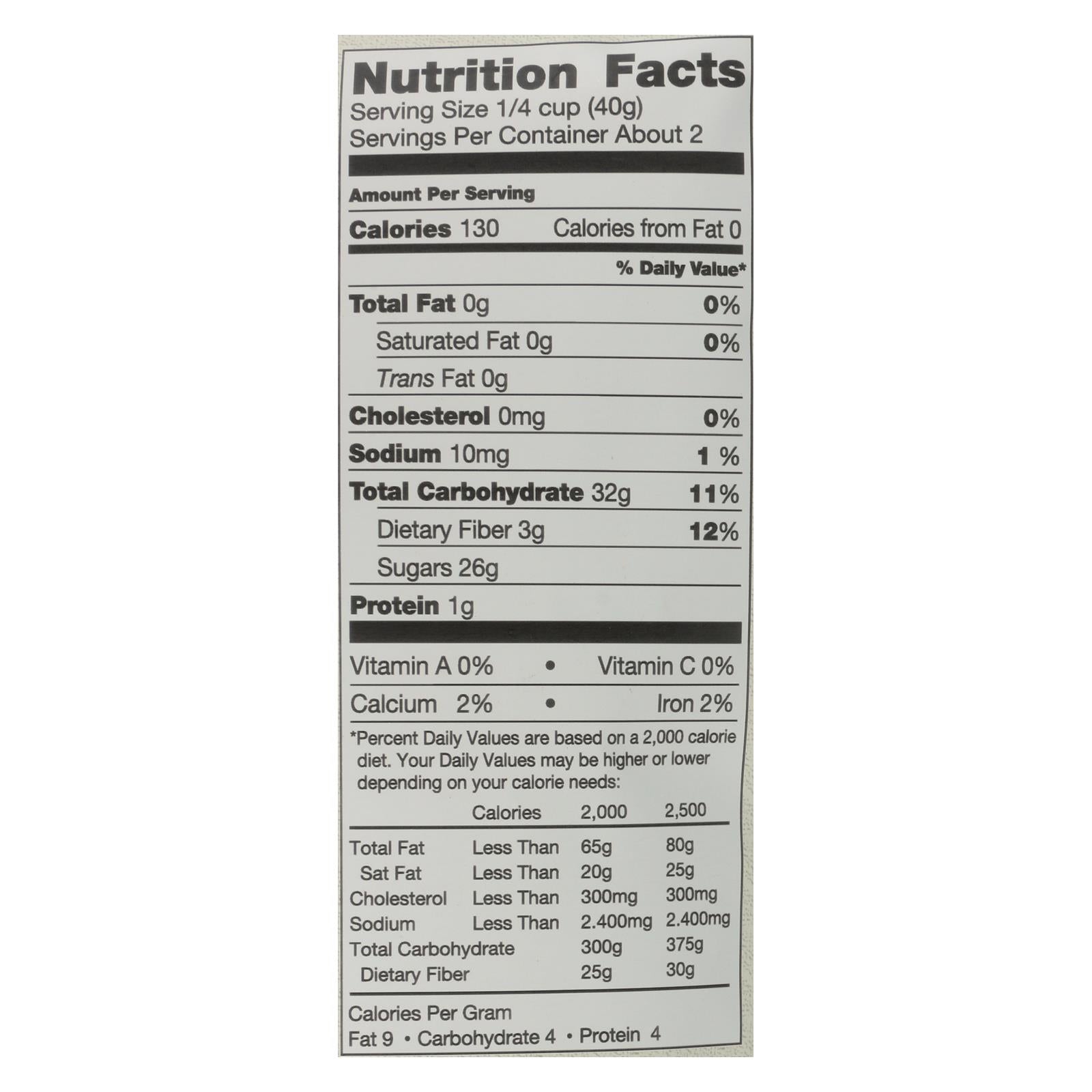 Patience Fruit & Co Organic Dried Wild Blueberries - Case Of 8 - 3 Oz - Maras Green