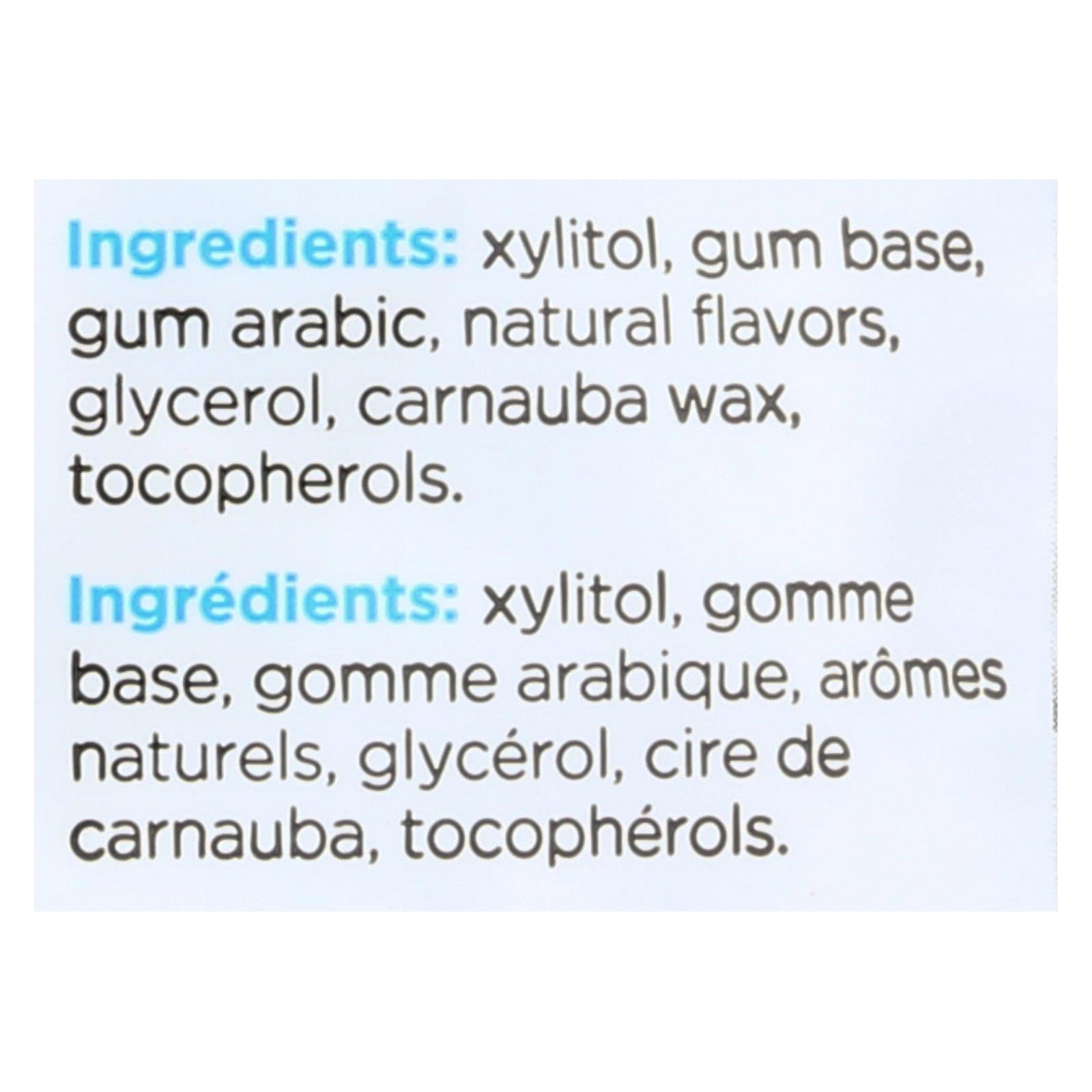 Pur Peppermint Gum - Case Of 12 - 2.72 Oz - Maras Green