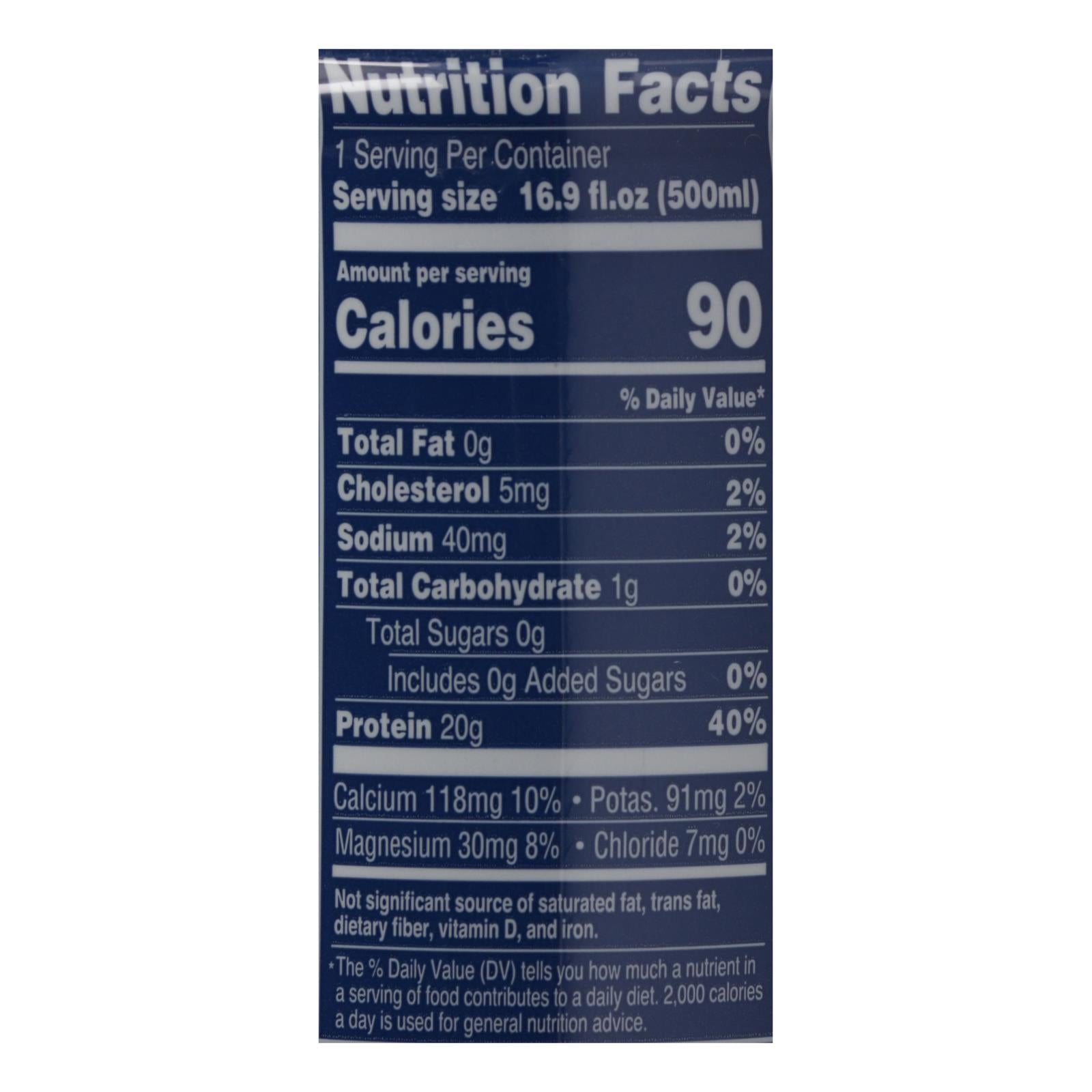 Ready - Water Protein Blueberry - Case Of 12 - 16.9 Fz - Maras Green