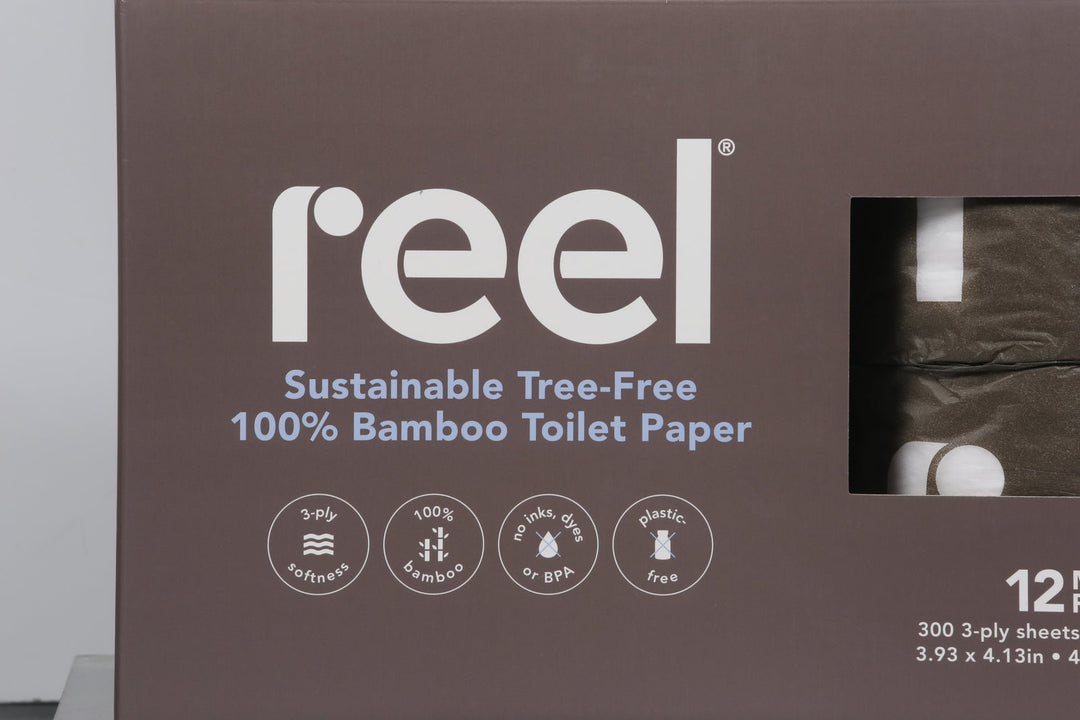 Reel - Toilet Paper Bamboo - Case Of 2 - 12 Count - Maras Green