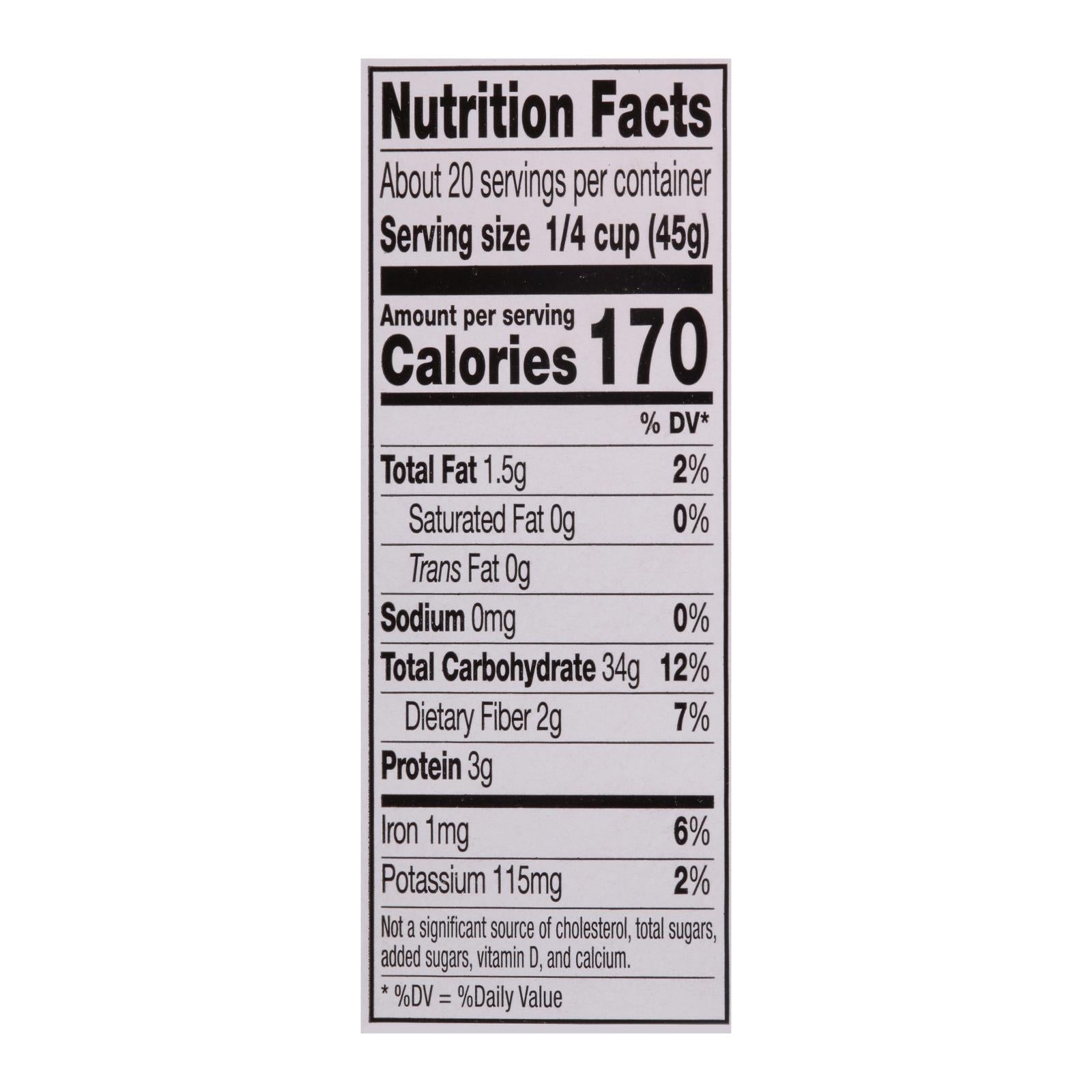 Rice Select Texmati Rice - Brown - Case Of 4 - 32 Oz. - Maras Green