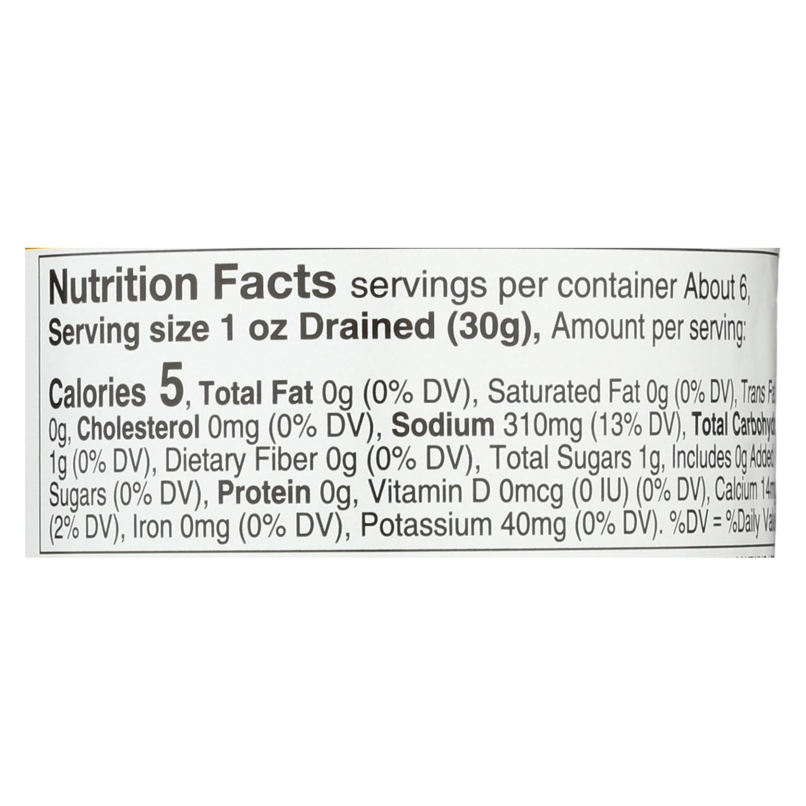 Rio Luna Organic Nacho Sliced Jalapenos - Case Of 12 - 12 Oz - Maras Green