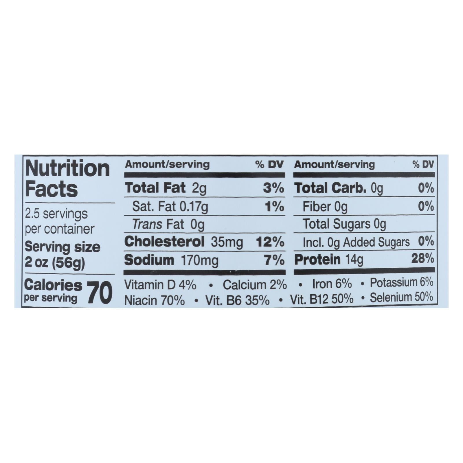 Safe Catch - Tuna Wild Albacore - Case Of 12 - 5 Oz - Maras Green