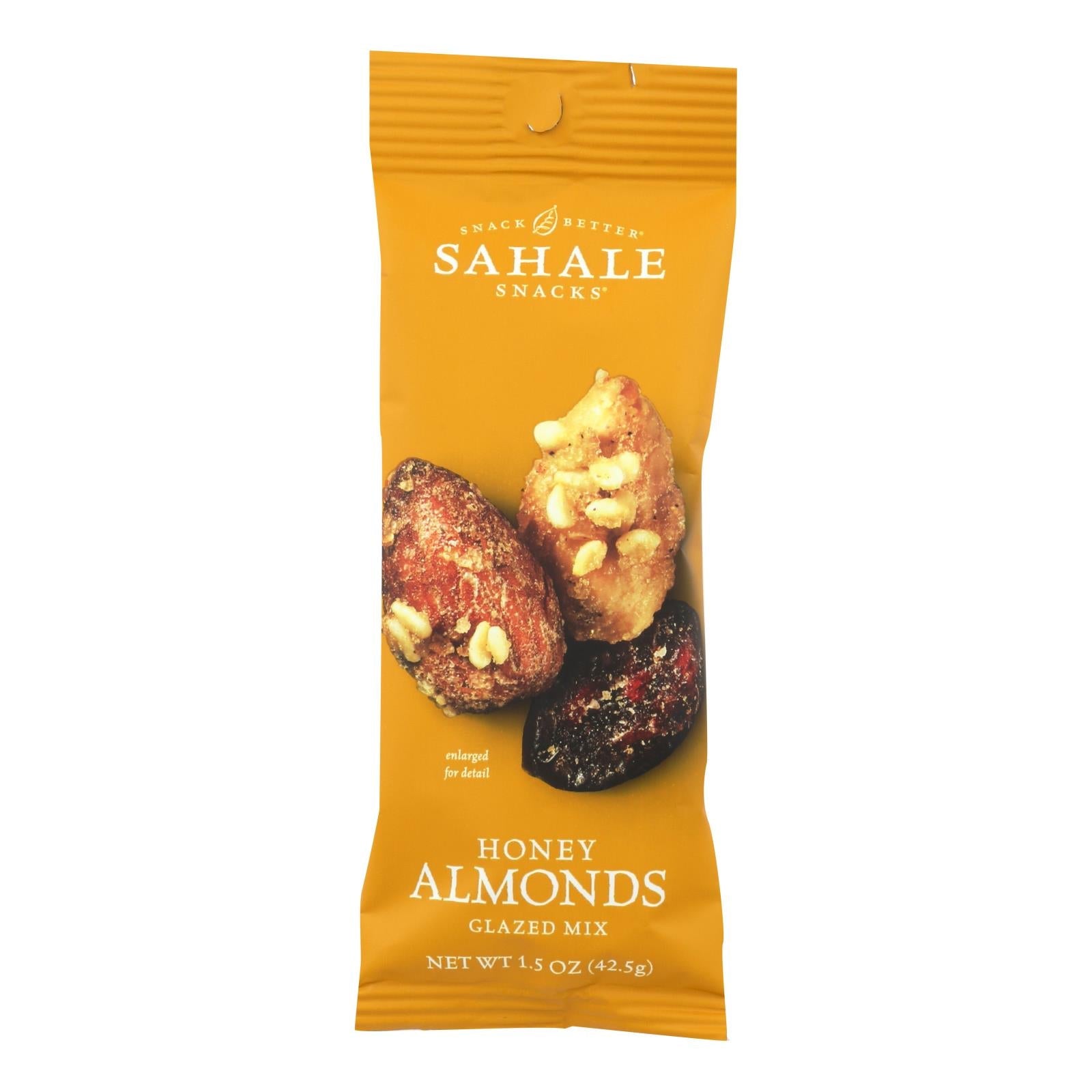 Sahale Snacks Glazed Nuts - Almonds With Cranberries Honey And Sea Salt - 1.5 Oz - Case Of 9 - Maras Green