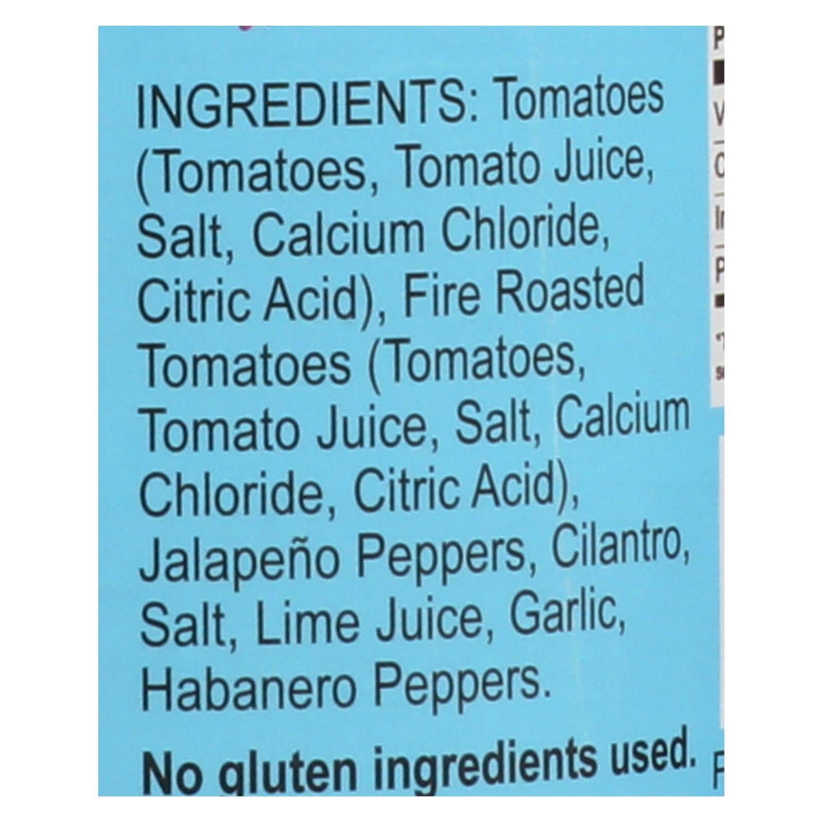 Salsa God Hot Fire Roasted Red Salsa - Case Of 6 - 16 Oz - Maras Green