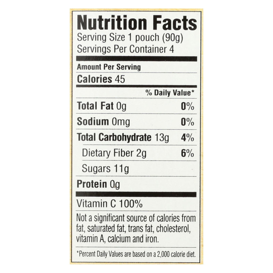 Santa Cruz Organic Apple Sauce - Strawberry - Case Of 6 - 3.2 Oz. - Maras Green