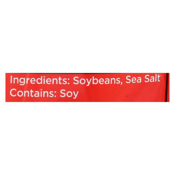 Seapoint Farms Dry Roasted Edamame - Sea Salt - Case Of 12 - 4 Oz. - Maras Green