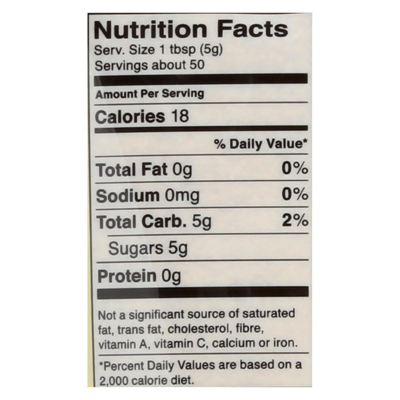 Shady Maple Farms 100 Percent Pure Organic Maple Sugar - Case Of 8 - 8.8 Oz. - Maras Green