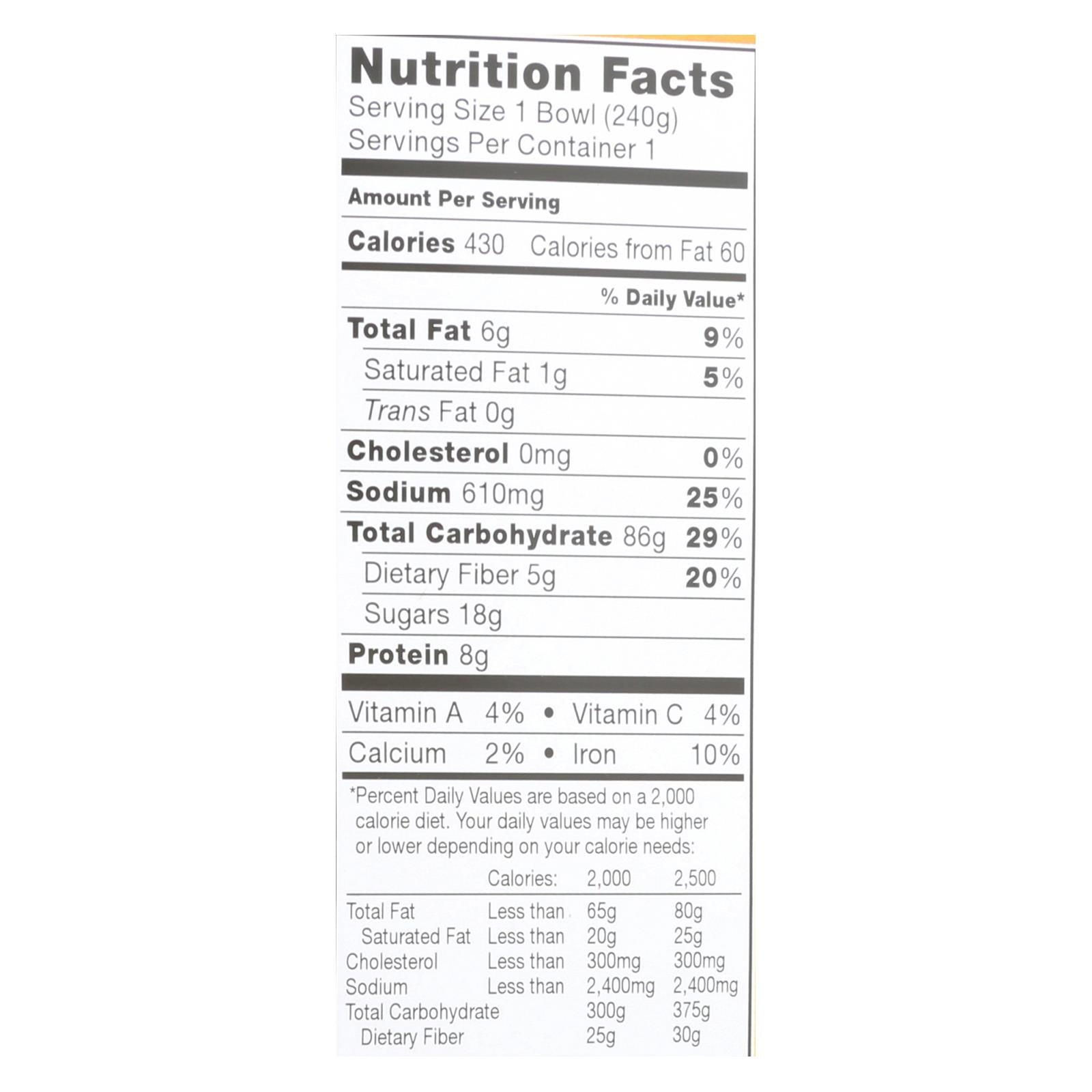 Simply Asia Spicy Mongolian Noodle Bowl - Case Of 6 - 8.5 Oz. - Maras Green