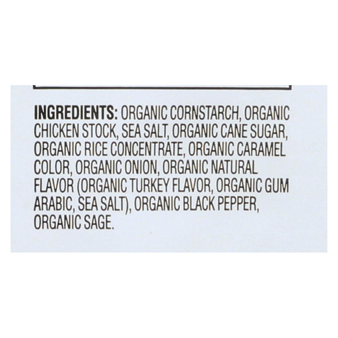 Simply Organic Roasted Turkey Flavored Gravy Seasoning Mix - Case Of 12 - 0.85 Oz. - Maras Green