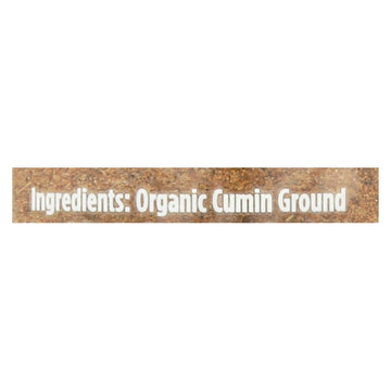Spicely Organics - Organic Cumin - Ground - Case Of 3 - 1.7 Oz. - Maras Green