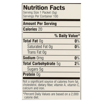 Sugar In The Raw Sugar In The Raw - Packets - Case Of 8 - 100 Pk - Maras Green