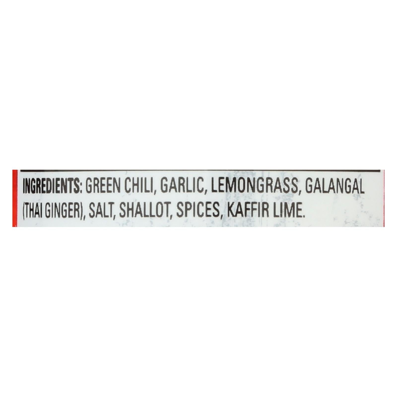 Thai Kitchen Green Curry Paste - Case Of 12 - 4 Oz. - Maras Green