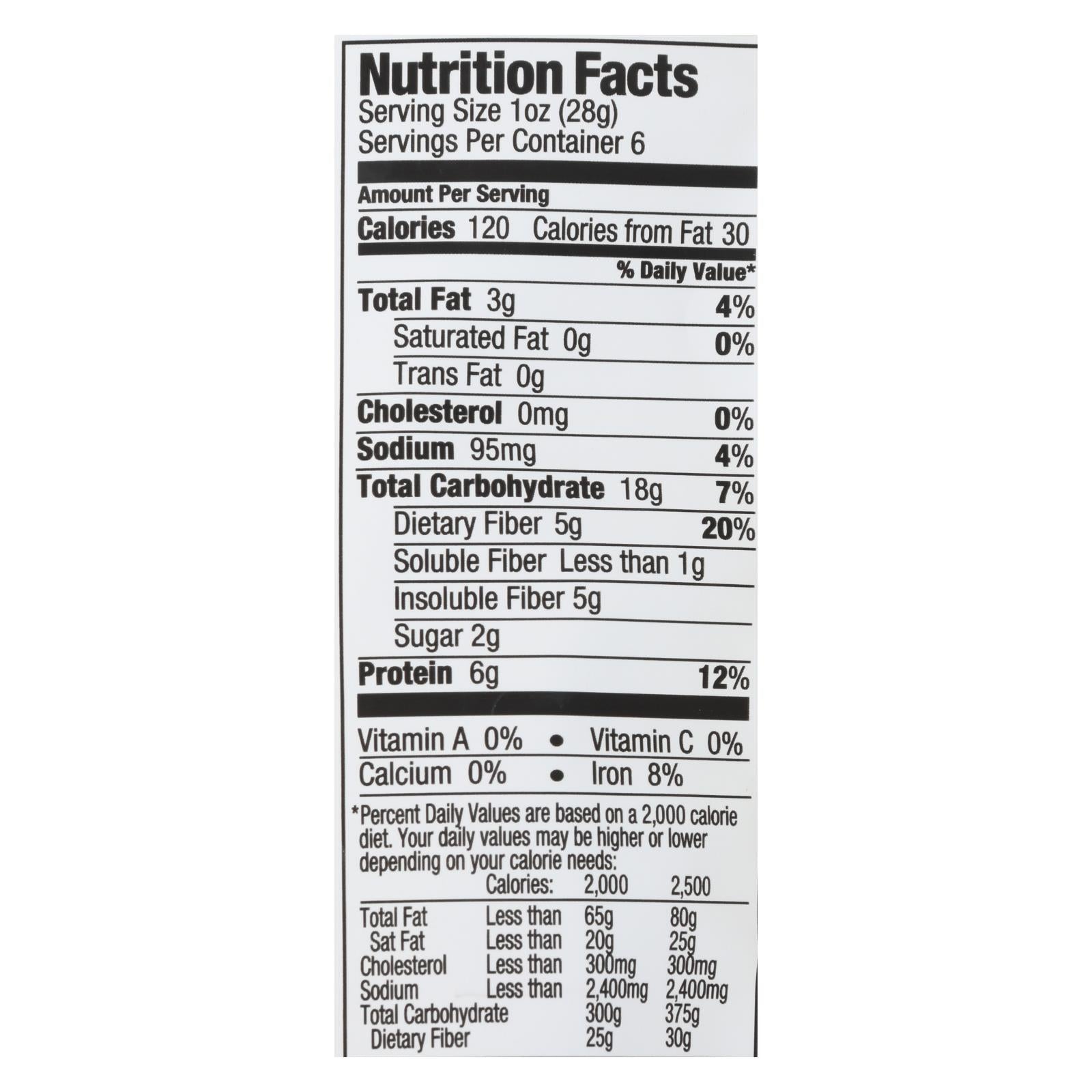 The Good Bean Crunchy Chickpeas - Case Of 6 - 6 Oz - Maras Green