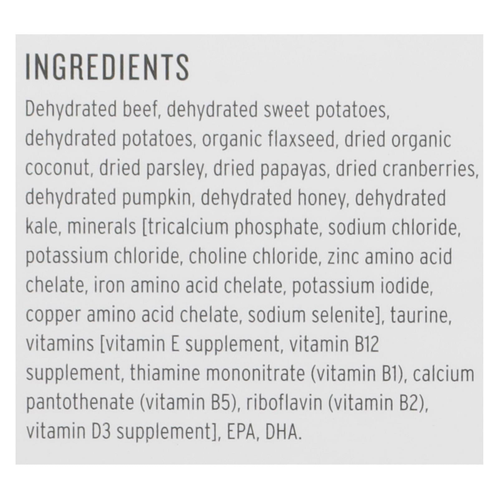 The Honest Kitchen - Dog Food - Grain - free Beef Recipe - Case Of 6 - 2 Lb. - Maras Green