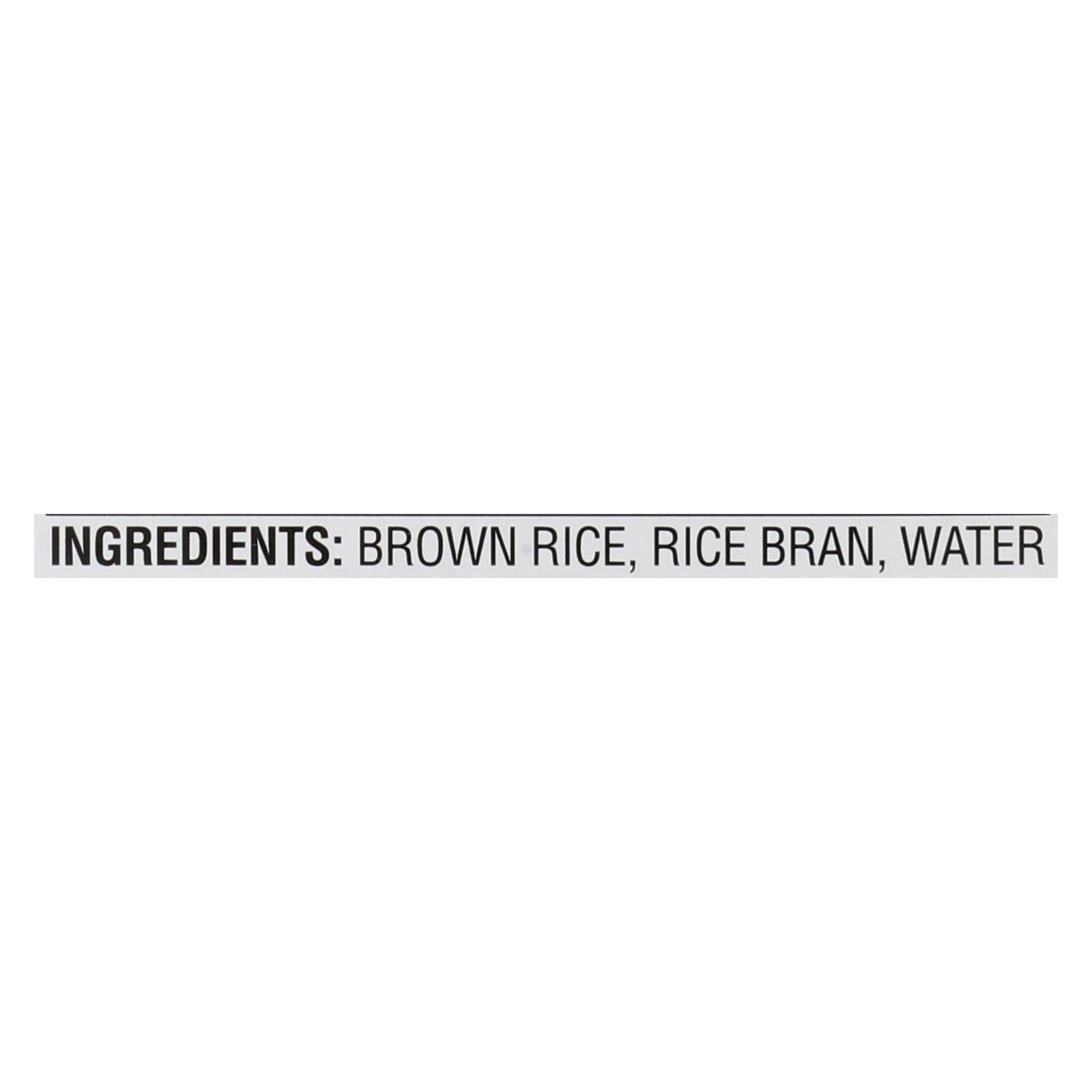 Tinkyada Brown Rice Pasta - Grand Shell - Case Of 12 - 8 Oz - Maras Green
