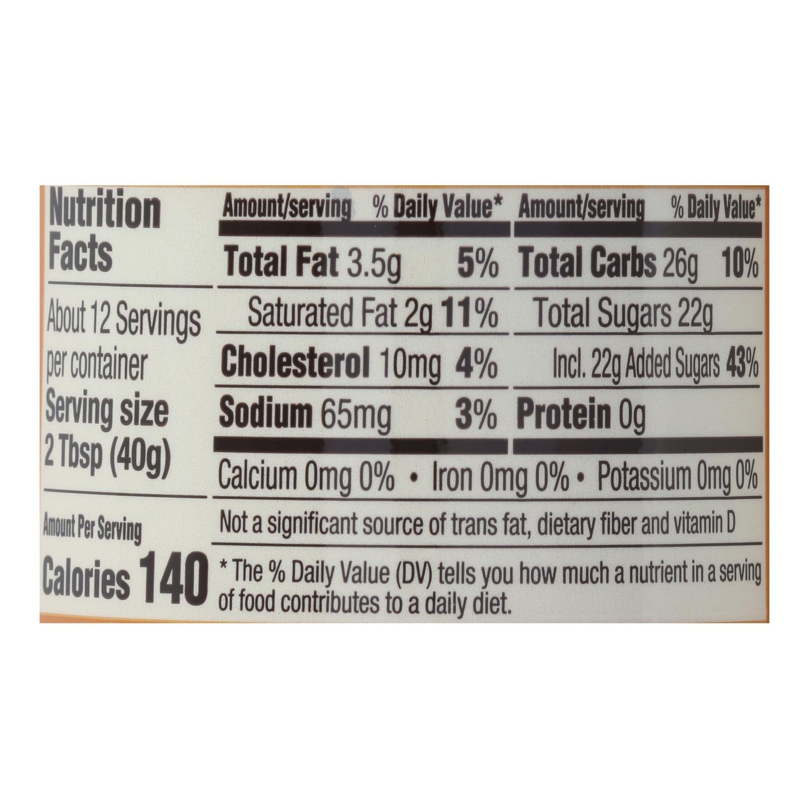 Torani, Caramel Sauce, Authentic Coffeehouse - Case Of 4 - 16.5 Oz - Maras Green