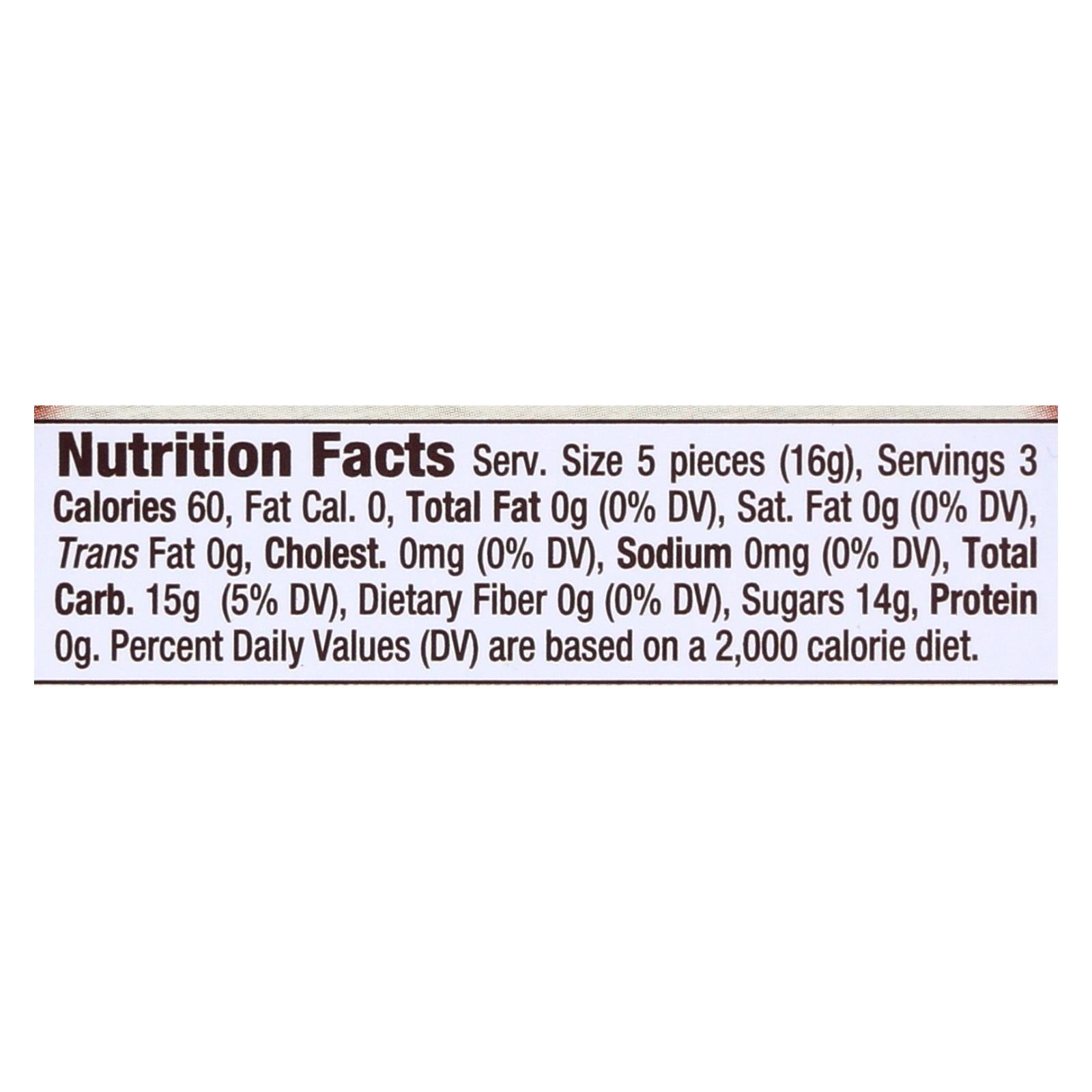Torie And Howard Organic Hard Candy - Pomegranate And Nectarine - 2 Oz - Case Of 8 - Maras Green