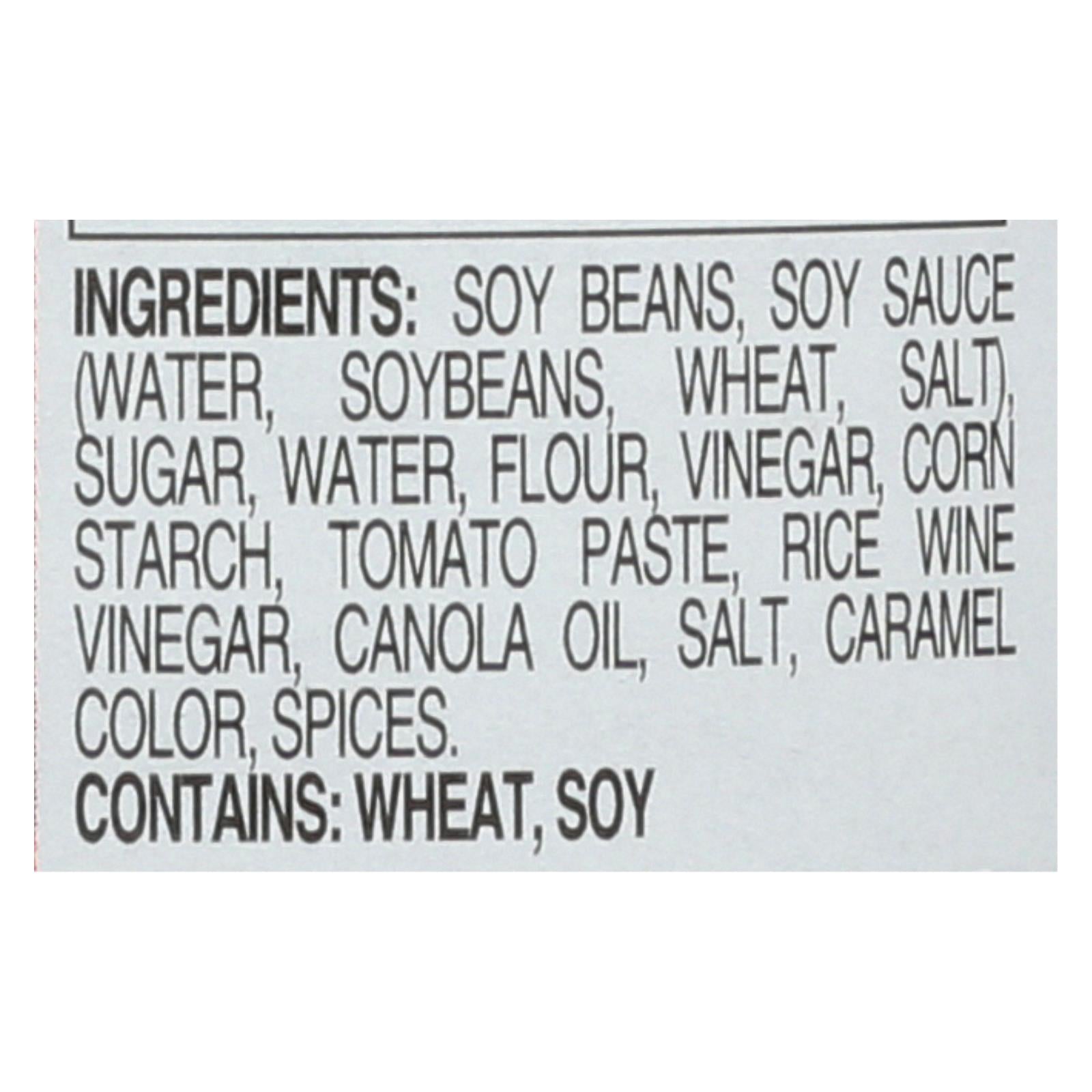 Ty Ling Hoisin Sauce - Case Of 12 - 9 Fz - Maras Green